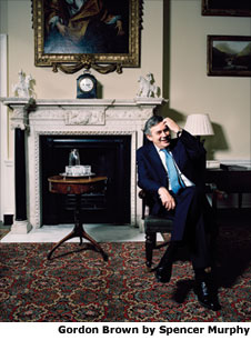 Gordon Brown by Spencer Murphy