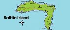 Map of Rathlin island