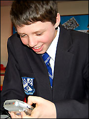 Pupil at Joseph Whitaker Secondary School