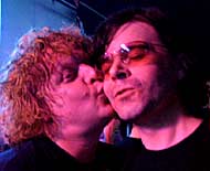 Tim Burgess with James Endeacott