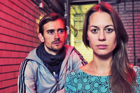 Ifan Meredith who plays Angelo and Kezia Burrows who plays Isabella. Photo: Sherman Cymru