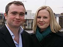 Andy Rowley and Sara Orchard