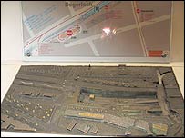 Degerloch车站内的盲人地图