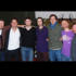 Dermot with the Snow Patrol boys.
