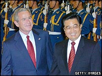 Bush e Jintao