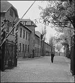 Entrance to Auschwitz 1 "Work Makes One Free"