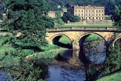 A view of Chatsworth House
