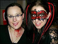 The Hellfire waiting staff