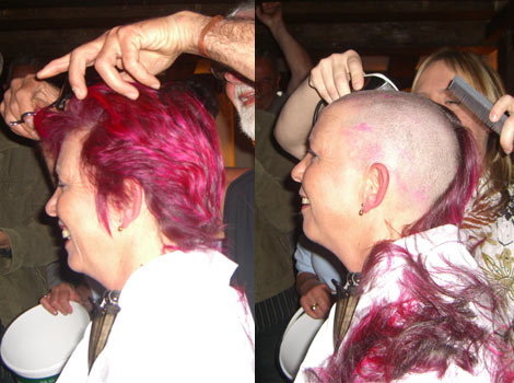 Tina takes the plunge!