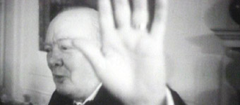 Winston Churchill showing little appetite for public scrutiny..