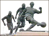 Stanley Matthews' Statue, the Britannia Stadium