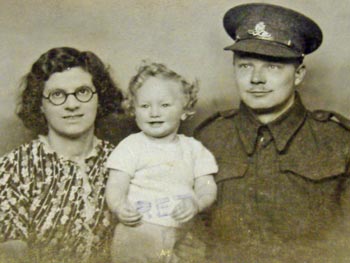 Kathleen, Terry and Douglas Emms