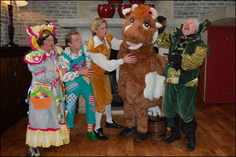 The cast of Jack and the Beanstalk