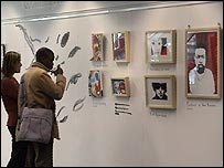 Part of the exhibition