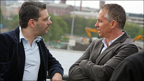 Danny Cohen and Gary Lineker