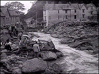 Lynmouth after the flood