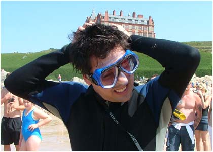 Colin's Swimming Badge