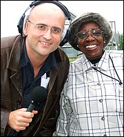 Danny Kelly and Mrs McGhie-Belgrave