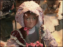 Christmas window display