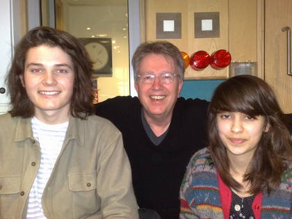 Tom with Doug and Dani of Alloy Ark 