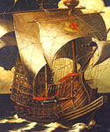 A 16th-century Portuguese ship