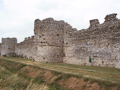 Diocletianic period fortifications, Portchester, Hampshire
