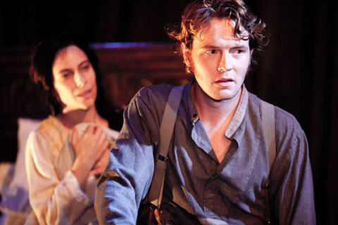 David Thaxton and Elena Roger in Passion. Photo: Johan Persson