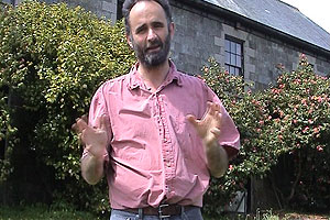 Sir Ferrers has been living with rare species of Bats at his home, the Trelowarren estate, since he was a boy.