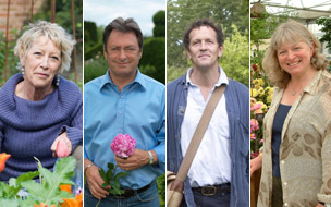 Carol Klein, Monty Don, Alan Titchmarsh and