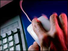 Hand and computer mouse, Eyewire