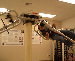 Reporter Jon Stewart on space cycle