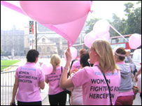Herceptin march in London 
