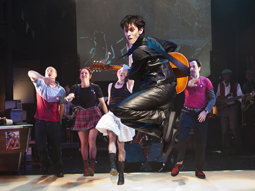 A scene from Graeae Theatre's Reasons to be Cheerful