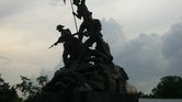 Soldier statue...