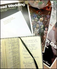 Various bits of Festival paperwork