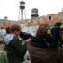 Filming in the city of Detroit for the documentary.