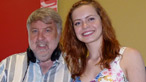 Roy with Sophie Evans
