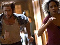 X-men 3: Hugh Jackman and Halle Berry