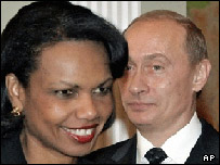 Райс і Путін