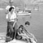 The McAuley family on holiday at Barley Cove