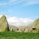 Standing stones on a summer's day