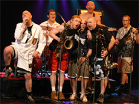 Buster and the band