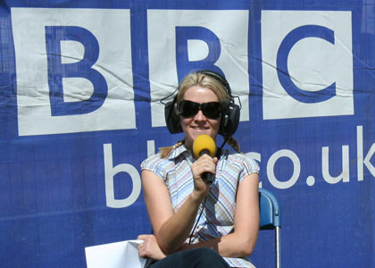 Backstage with Edith