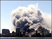 11 Eylül saldırıları sonrasında New York'un görünümü