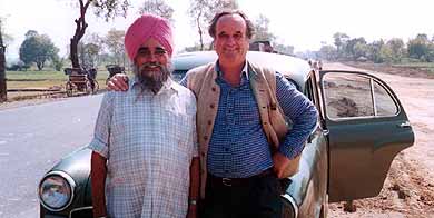 Tully Sahib with Jarnal Singh on the Grand Trunk road