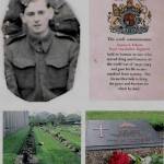 Dad,letters,medals and grave site