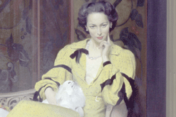 Pauline in the Yellow Dress by Sir James Gunn, 1944 (courtesy of the Harris Museum & Art Gallery, Preston)