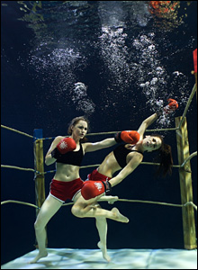Luta de boxe