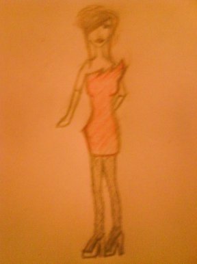 Short Red Shoulder Dress