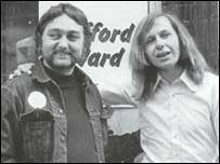 Clifford T Ward with manager Clive Selwood